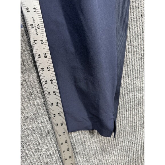Athleta Brooklyn Mid Rise Ankle Pant Womens 4 Navy Lightweight Stretch Pull On - Picture 9 of 11